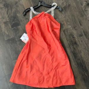 Cult Gaia Minna Dress, Rouge, Size Large
